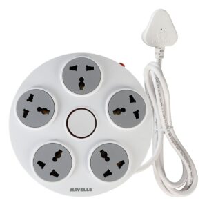 Havells Wheel Star 5 X 5 + 1 Surge & SpikeGuard